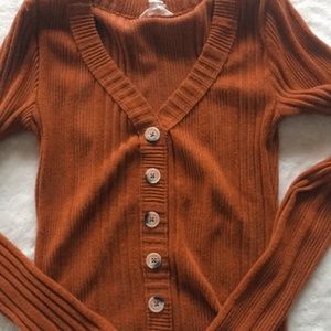 Aeropostale- Autumn button-up sweater